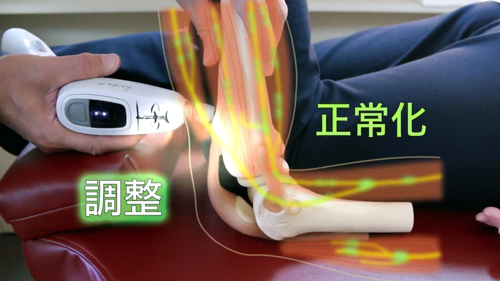 After adjustments of Knee｜Normalized nervous system and muscles｜Family Chiropractic Center｜Fukuoka