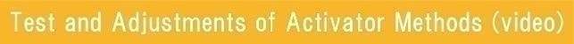 Test and Adjustments of Activator Methods｜Video｜Family Chiropractic Center｜Fukuoka