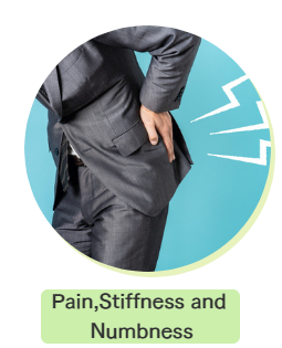 Pain｜Stiffness and Numbness｜Family Chiropractic Center｜Fukuoka
