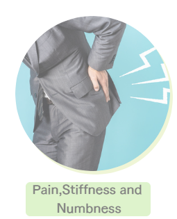 Pain｜Stiffness and Numbness｜Family Chiropractic Center｜Fukuoka