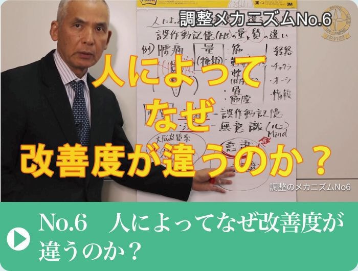 調整メカニズム｜人によって改善度が違う理由｜ファミリーカイロプラクティックセンター福岡